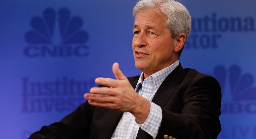  Jamie Dimon, CEO of JPMorgan Chase and chairman of the Business Roundtable.  
