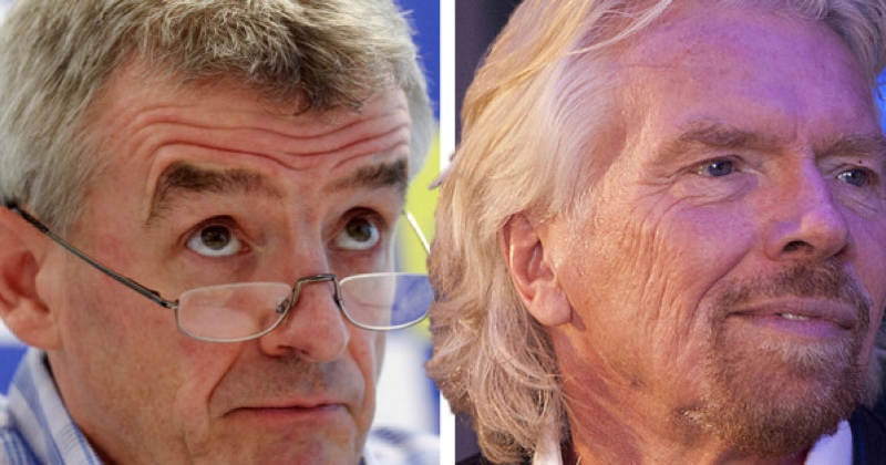  While Michael O'Leary and Richard Branson lead in different ways, they are both open with their personalities—and that makes them compelling. 