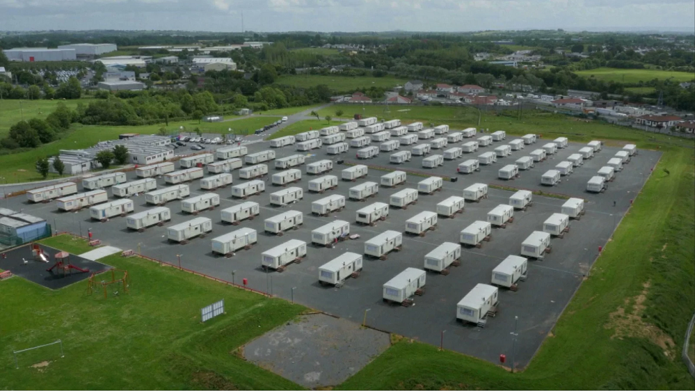   While their applications are processed, asylum seekers in Ireland are typically housed in direct provision centres like this one in Athlone, Co Westhmeath.  